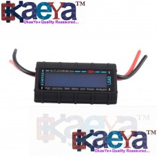OkaeYa GT Power RC 60V 130A LCD Battery Balance Watt Meter Power Analyzer with LCD Screen